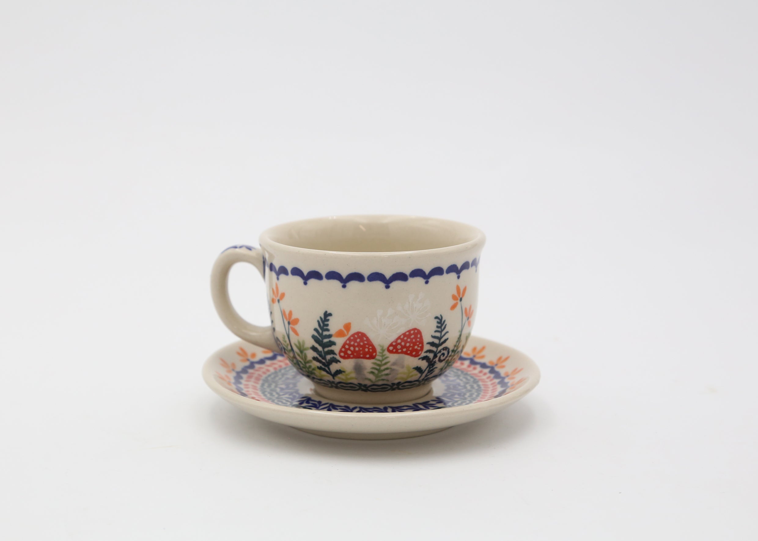 Filiżanka ze Spodkiem Ola | Czerwone Muchomory