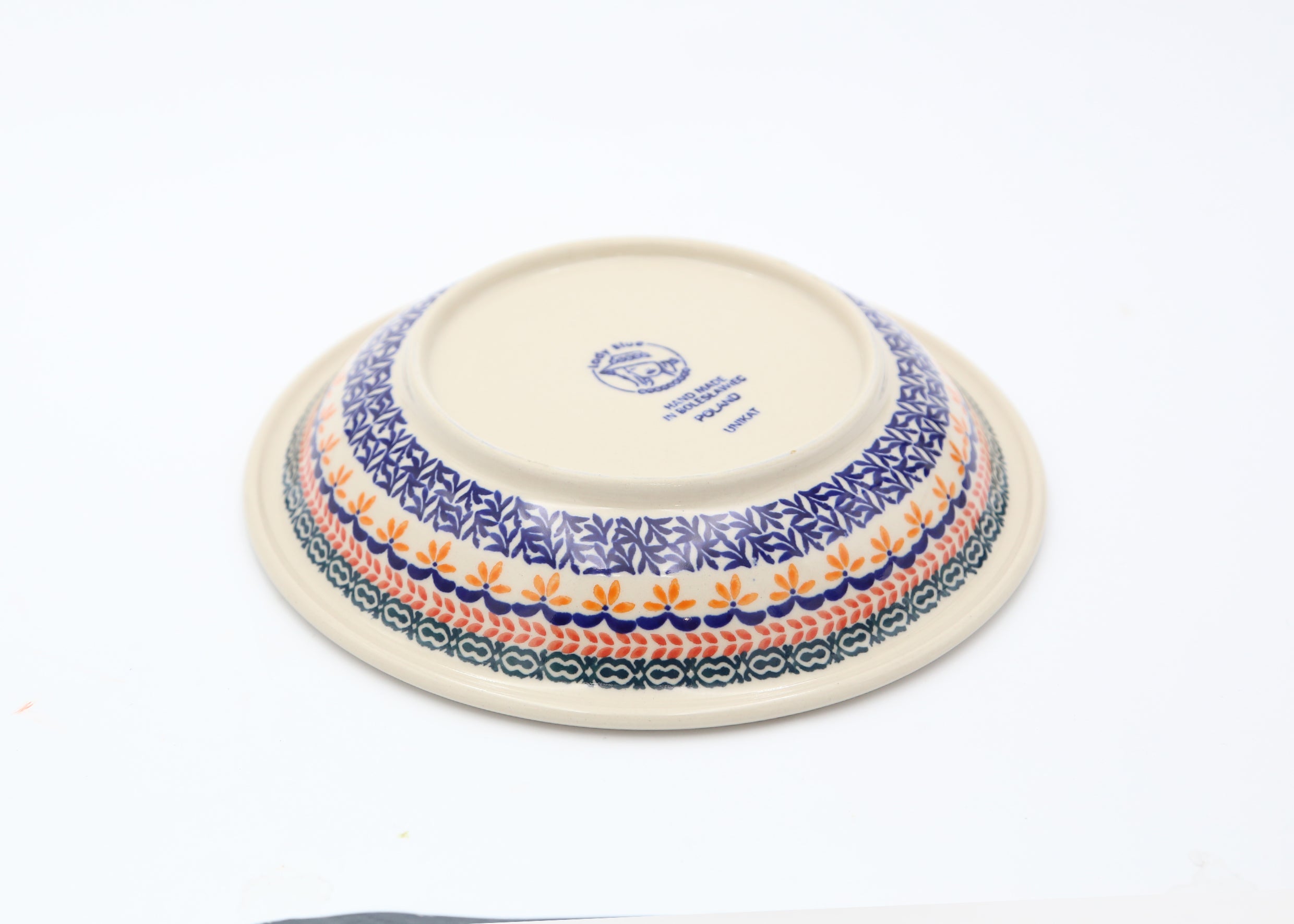 Talerz głęboki fi 22,5 cm | Czerwone Muchomory